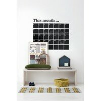 Calendar Wall Sticker