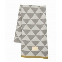 Organic Cotton Remix Blanket in Gray
