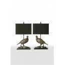 Quail Lamps - Pair