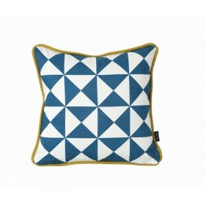 Little Geometry Pillow - Blue Little Geometry Pillow - Blue